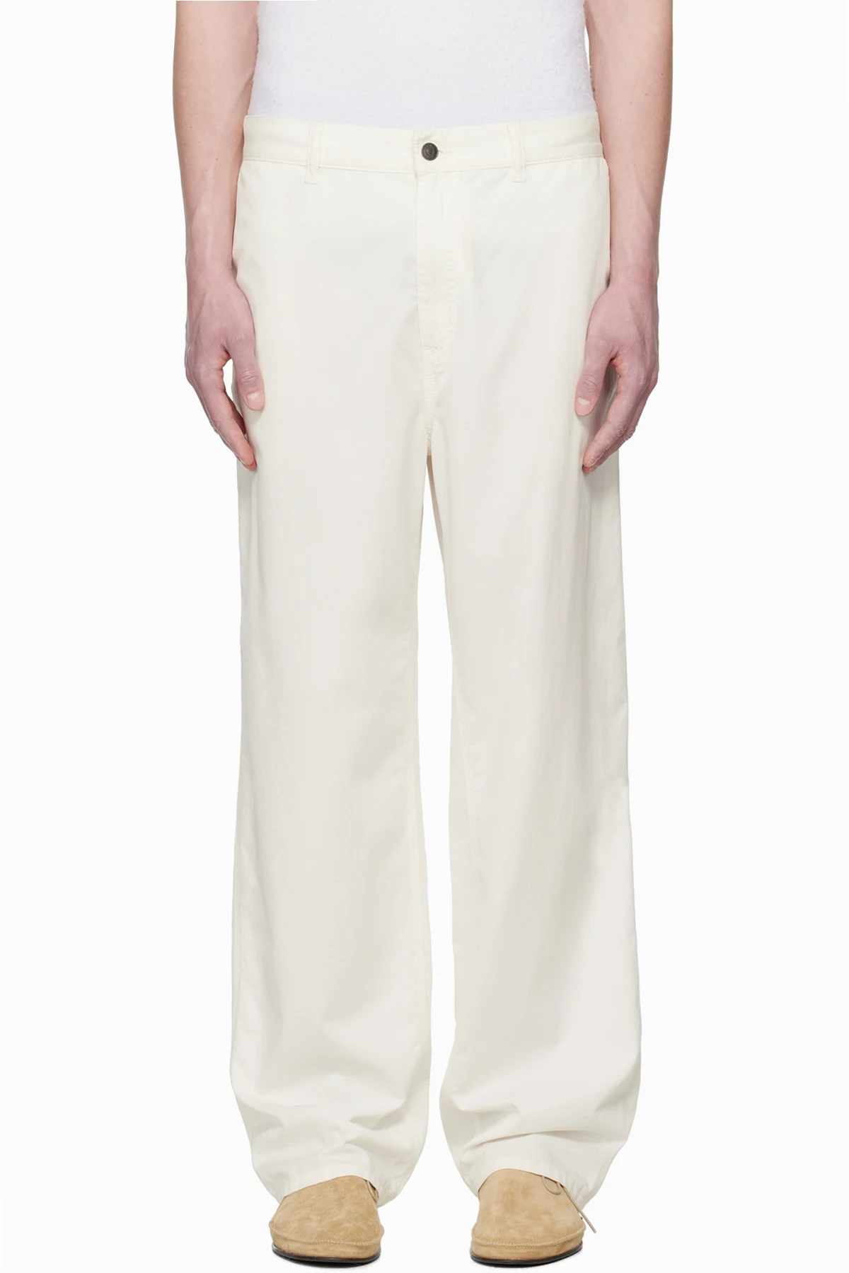 White Sankuro Trousers