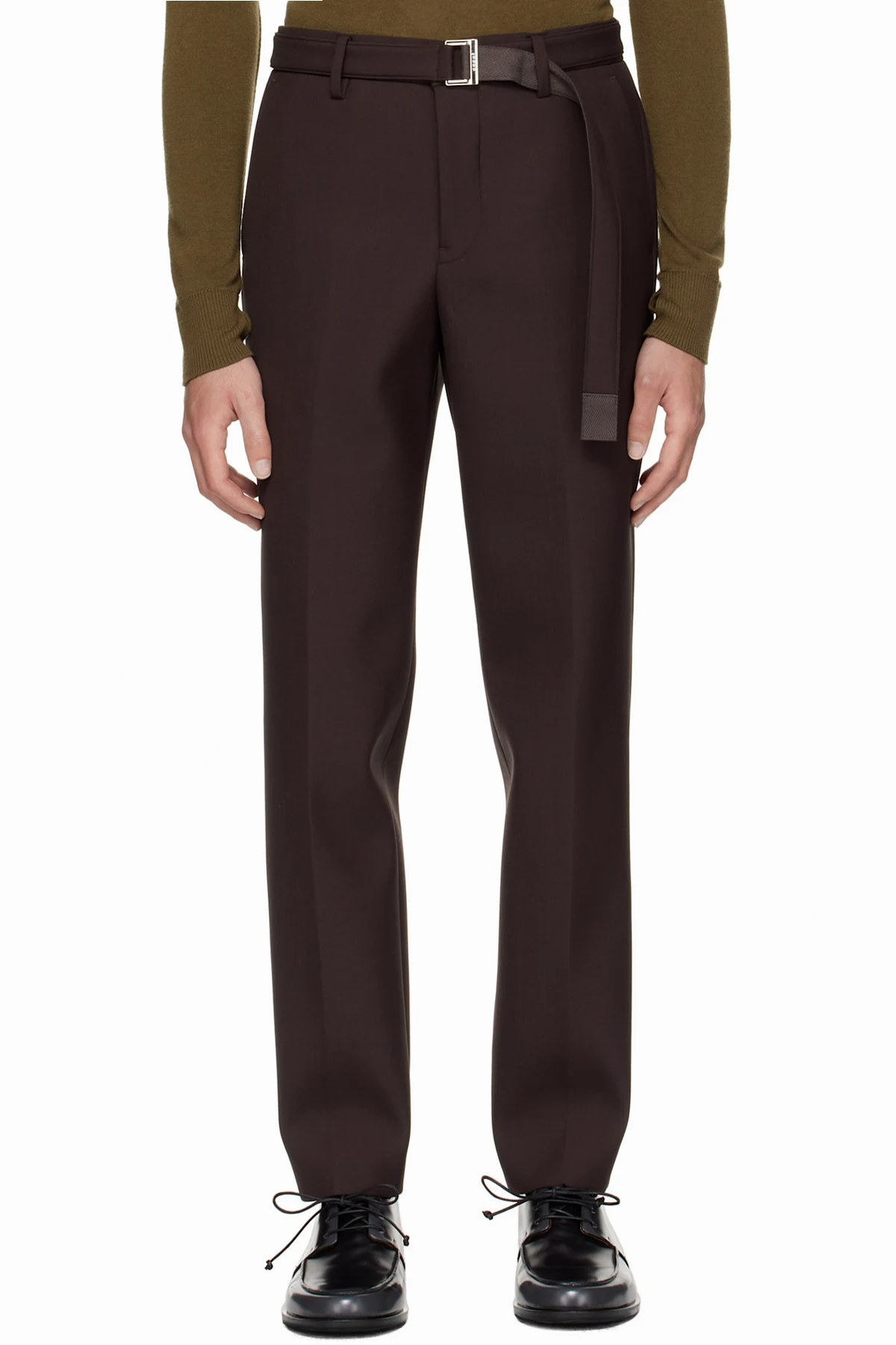 Brown Suiting Trousers
