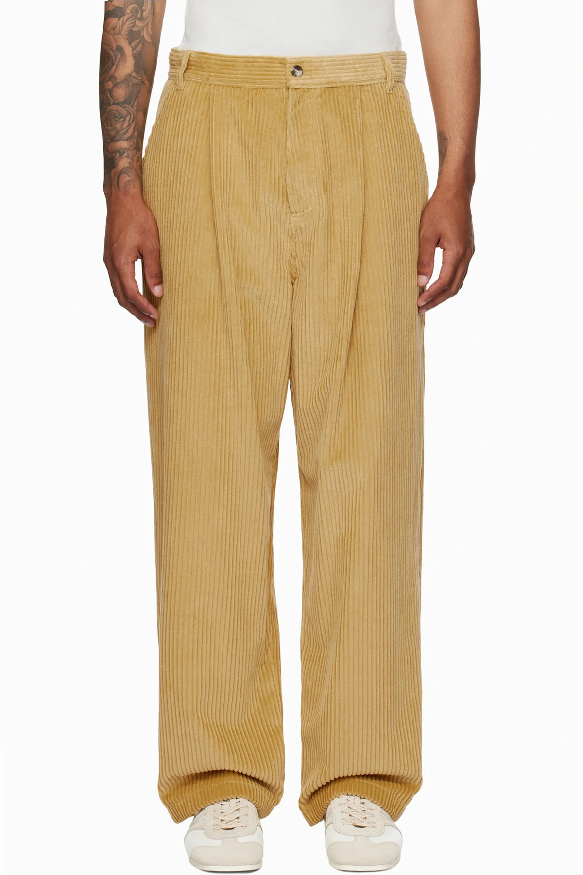 Tan Toggle Trousers