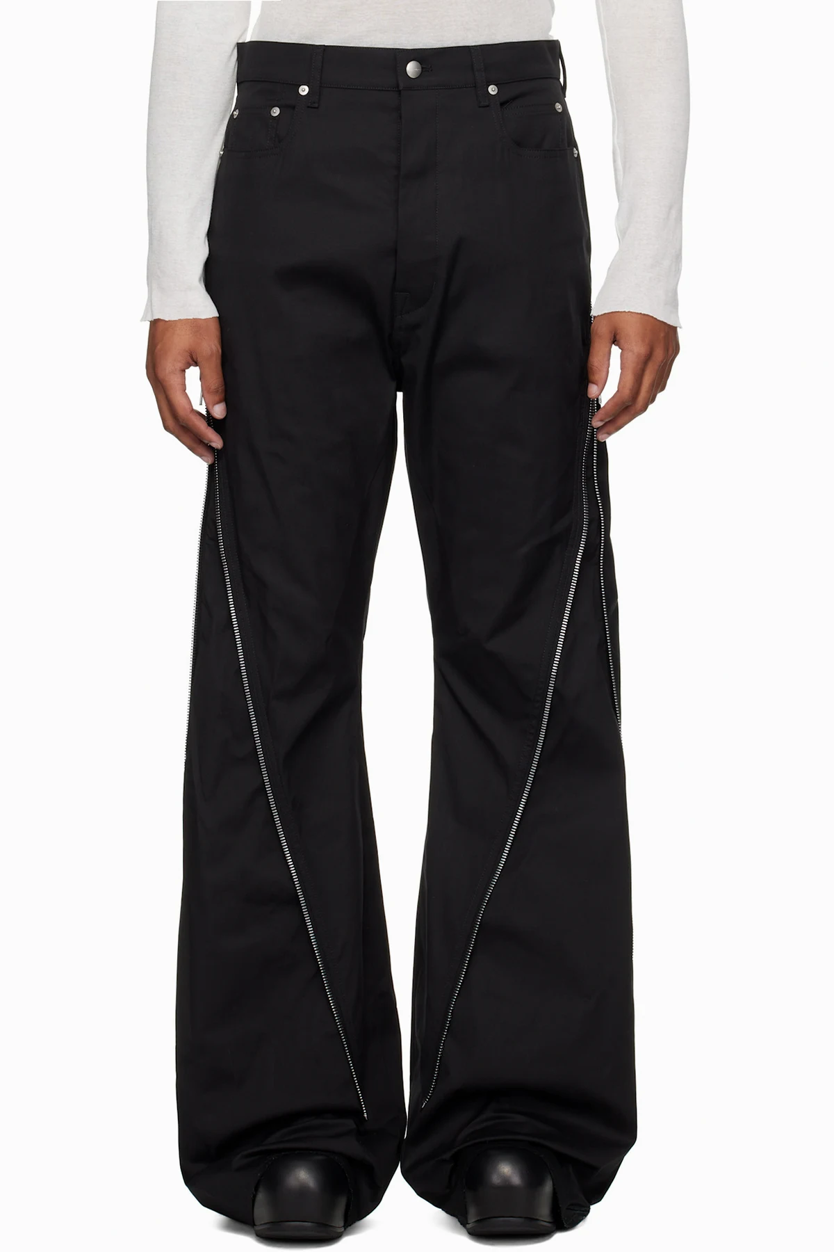 Black Concordians Bolan Banana Trousers