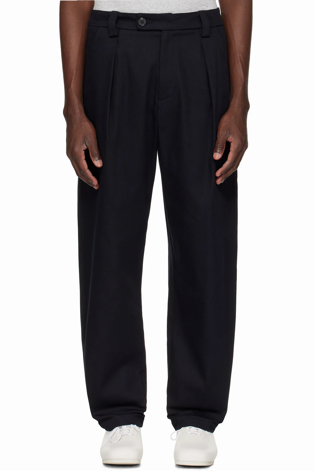 Black Renato Trousers