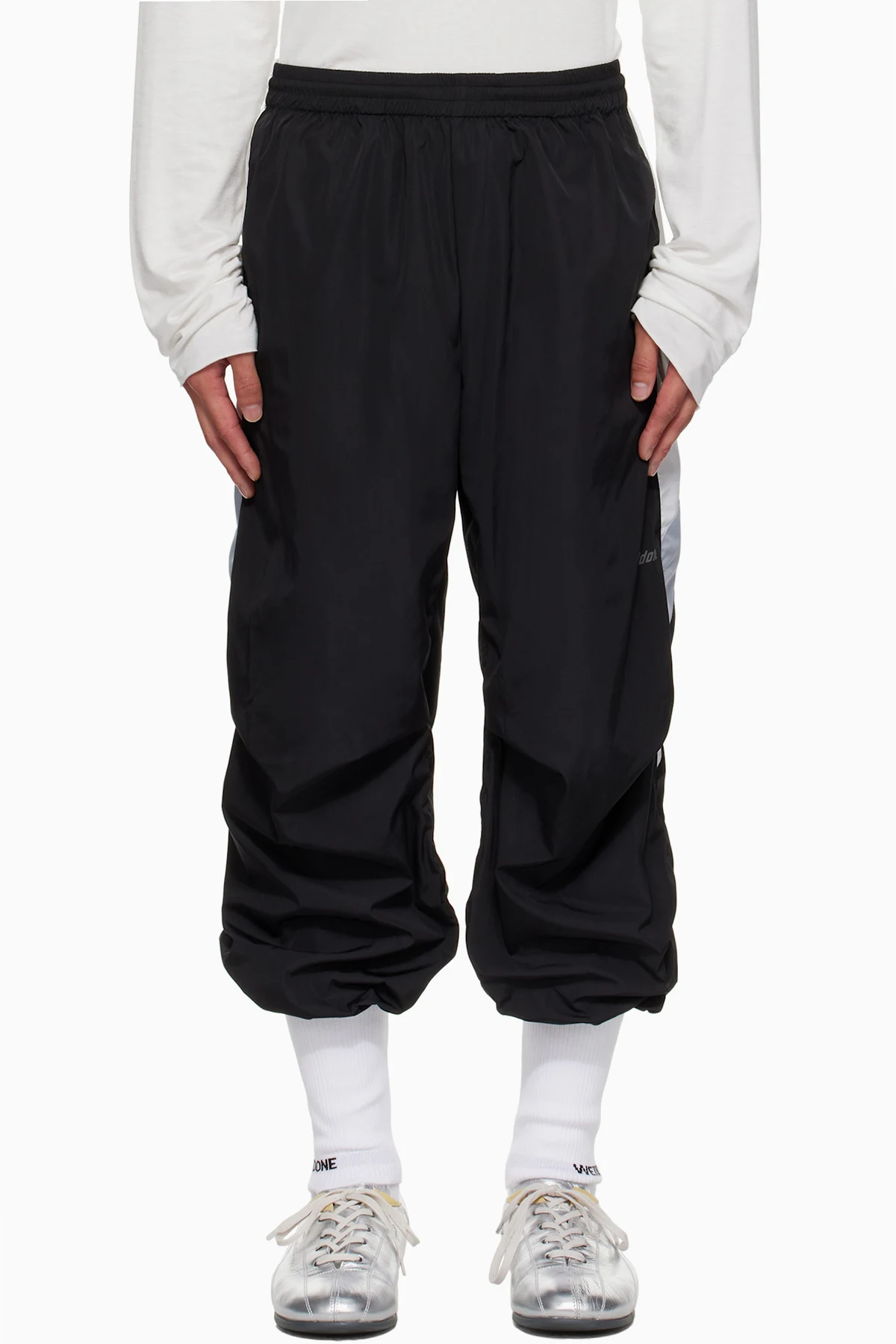 Black Socks Track Pants