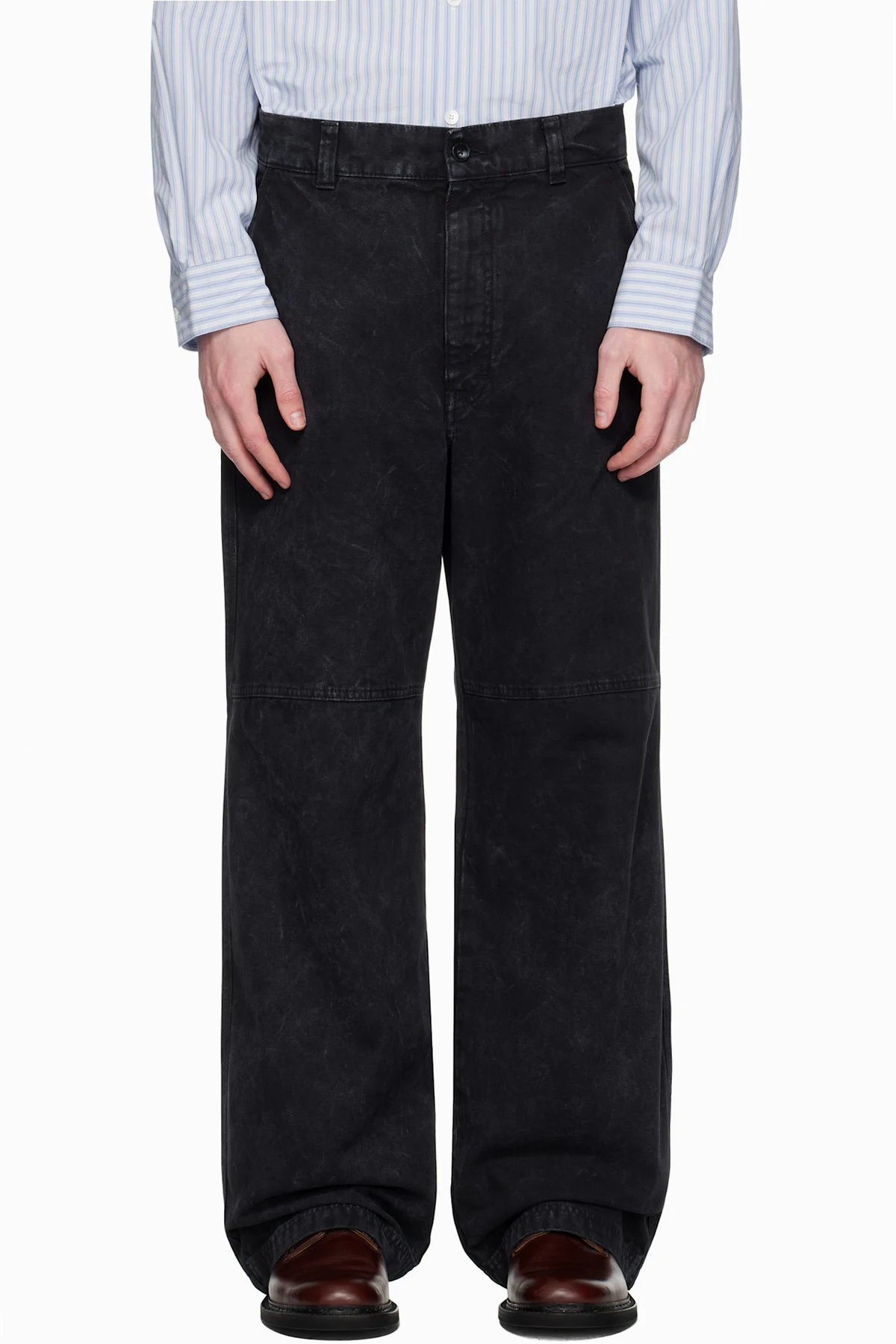 Black Workwear Trousers