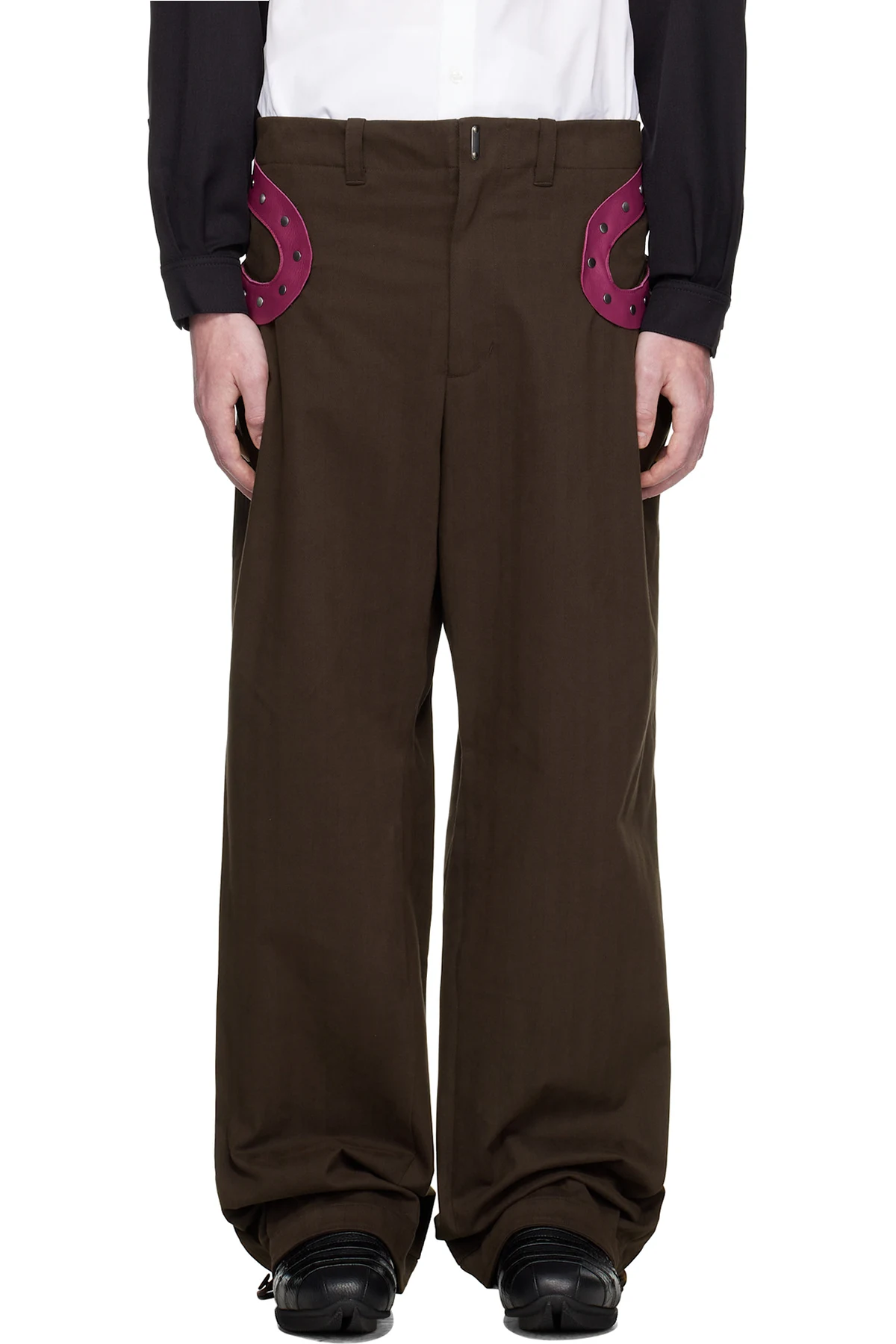 Brown Fitz Trousers