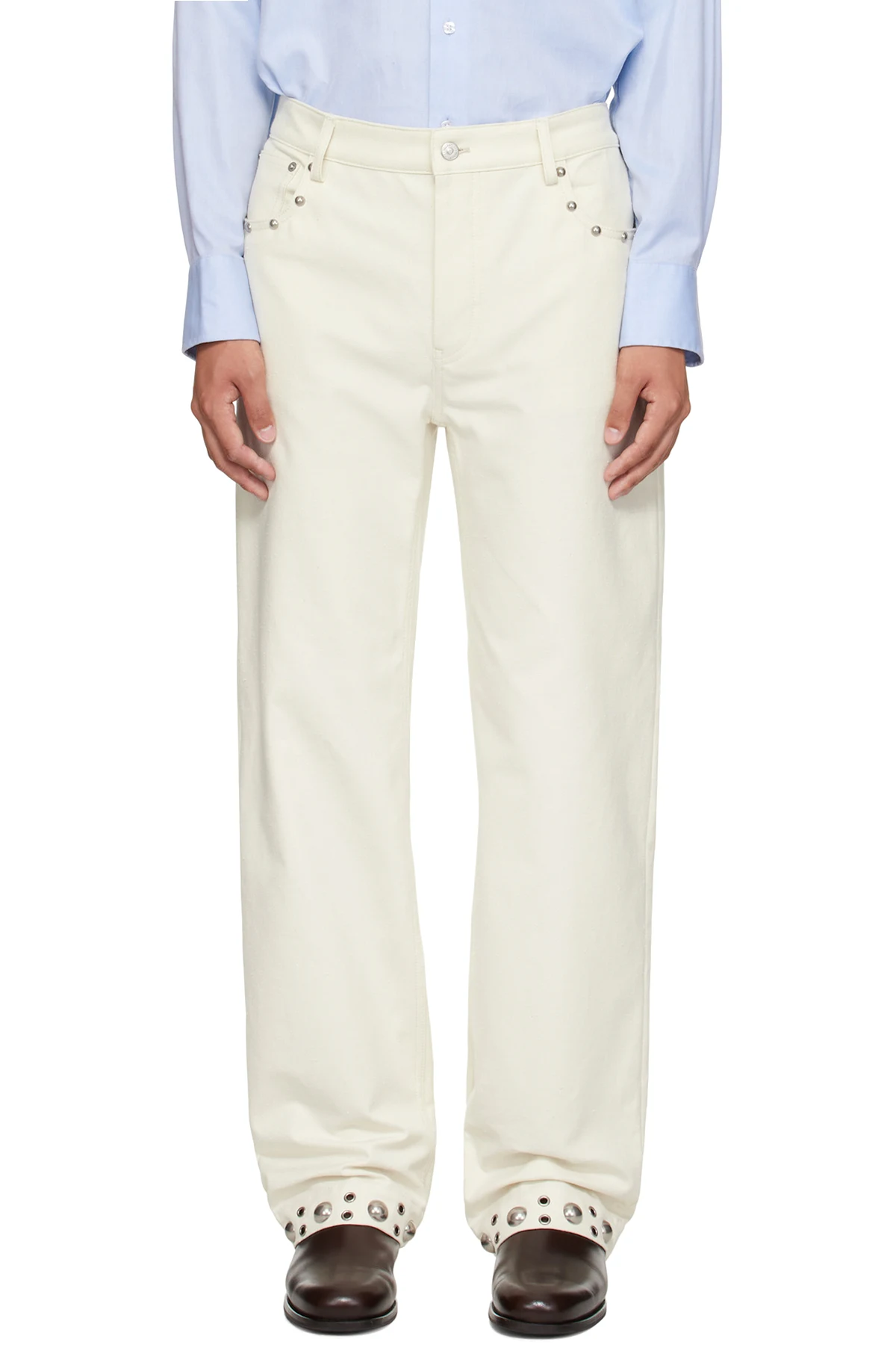 Off-White Studded Trousers