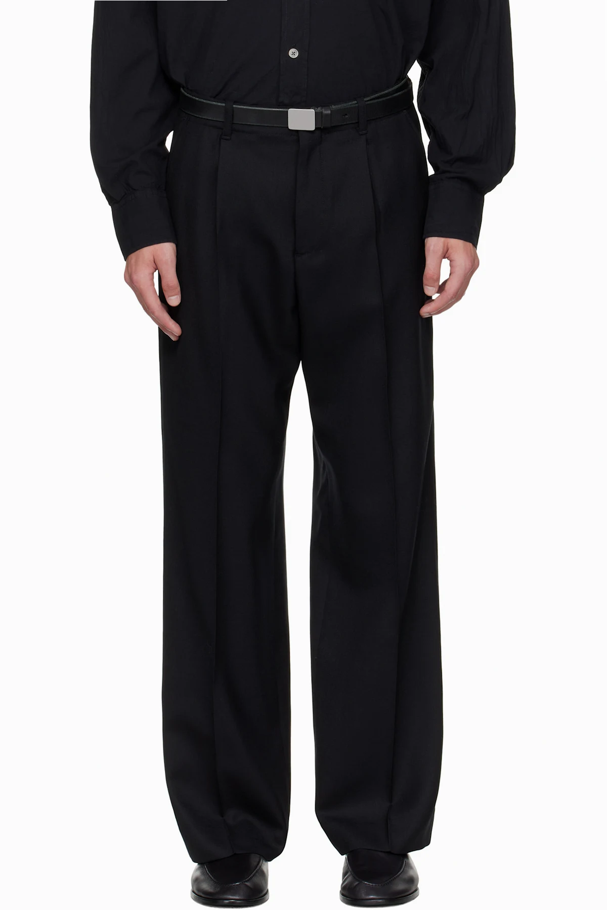 Black Borrowed Chino Trousers