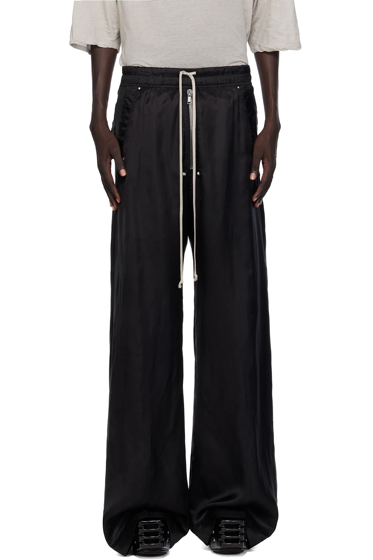 Black Concordians Wide Bela Trousers