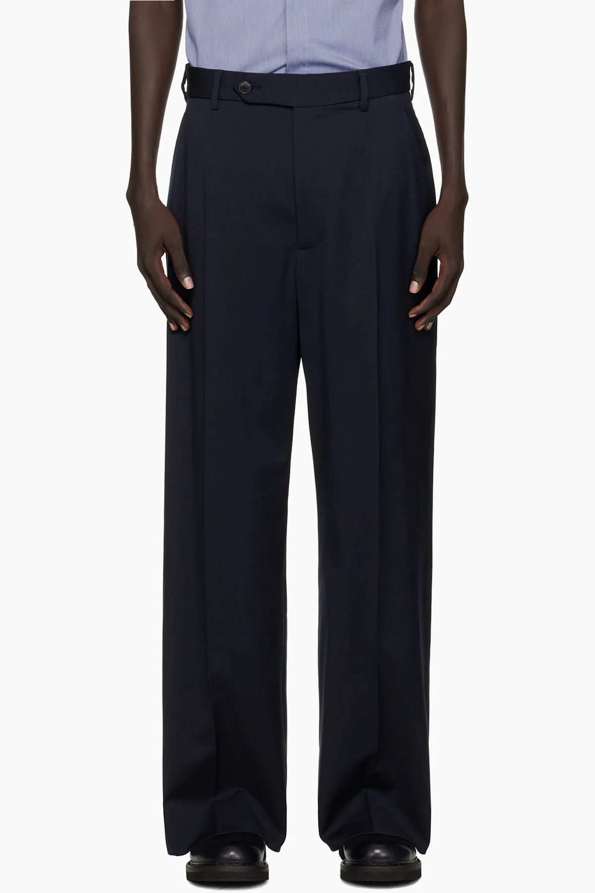 Navy Humphrey Trousers