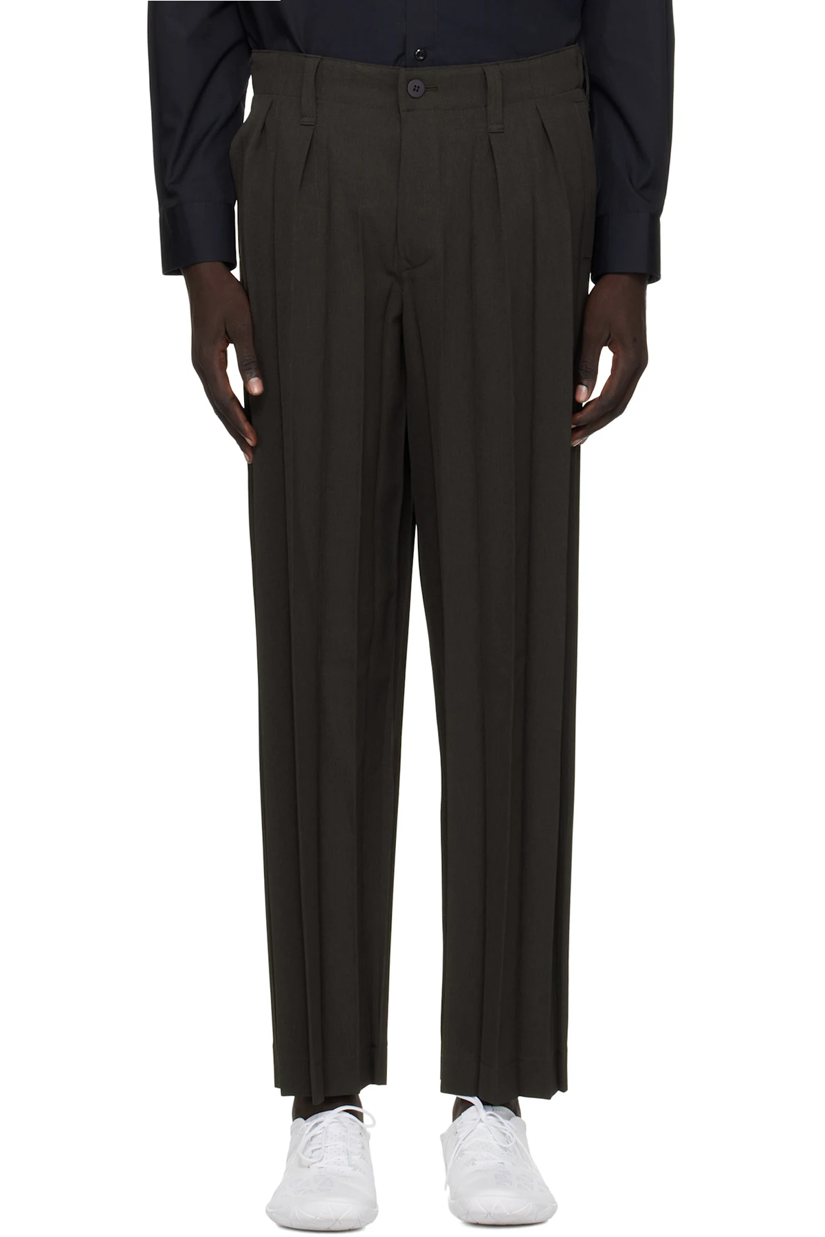 Brown Edge Ensemble Trousers
