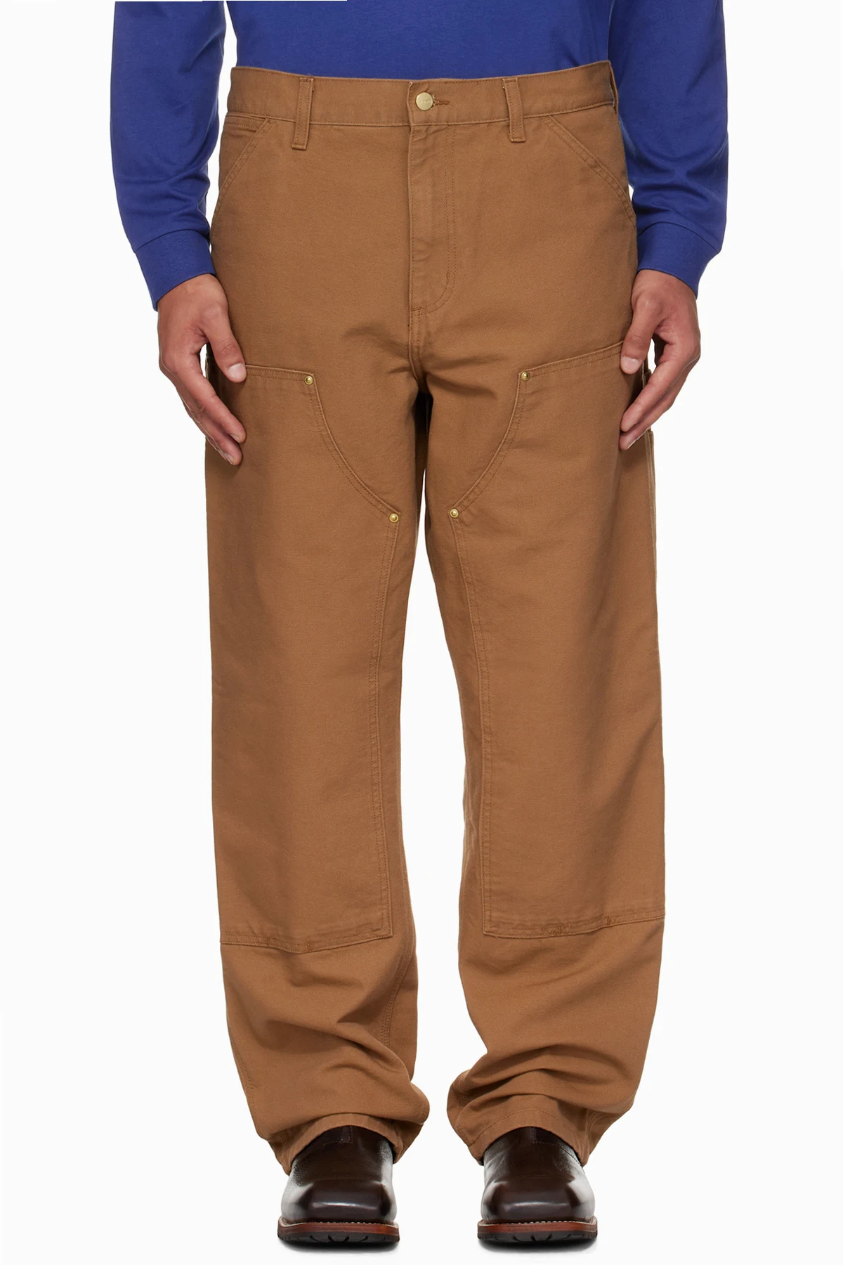 Tan Double Knee Trousers