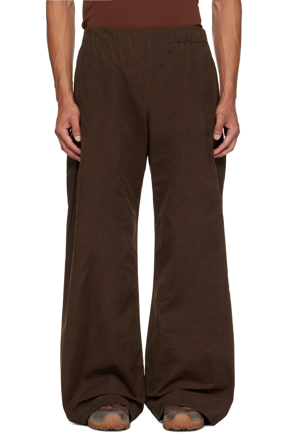 Brown Track Trousers