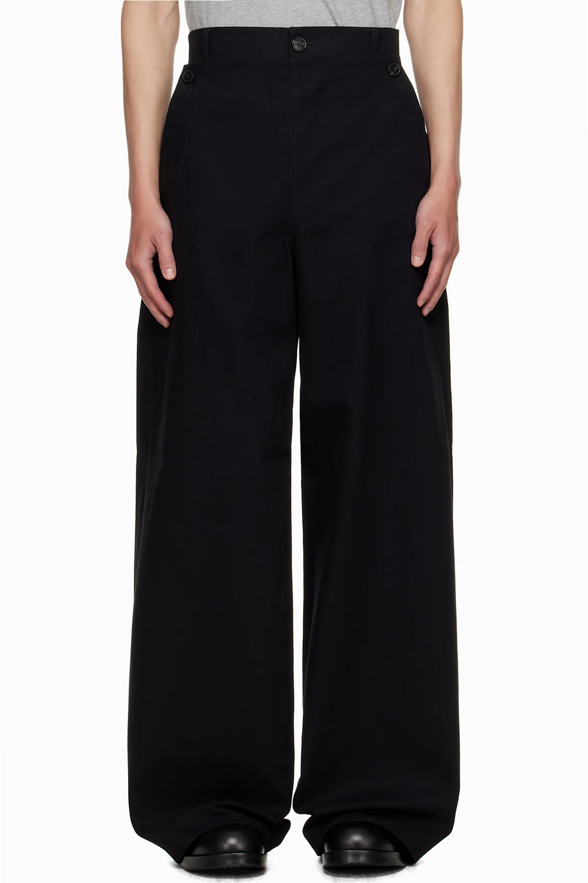Black Sailor Trousers