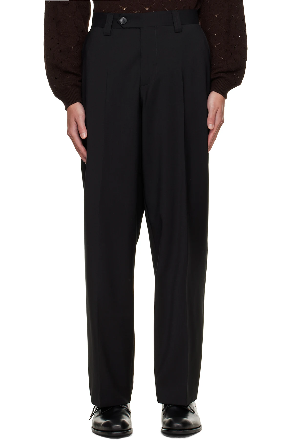 Black Study Trousers
