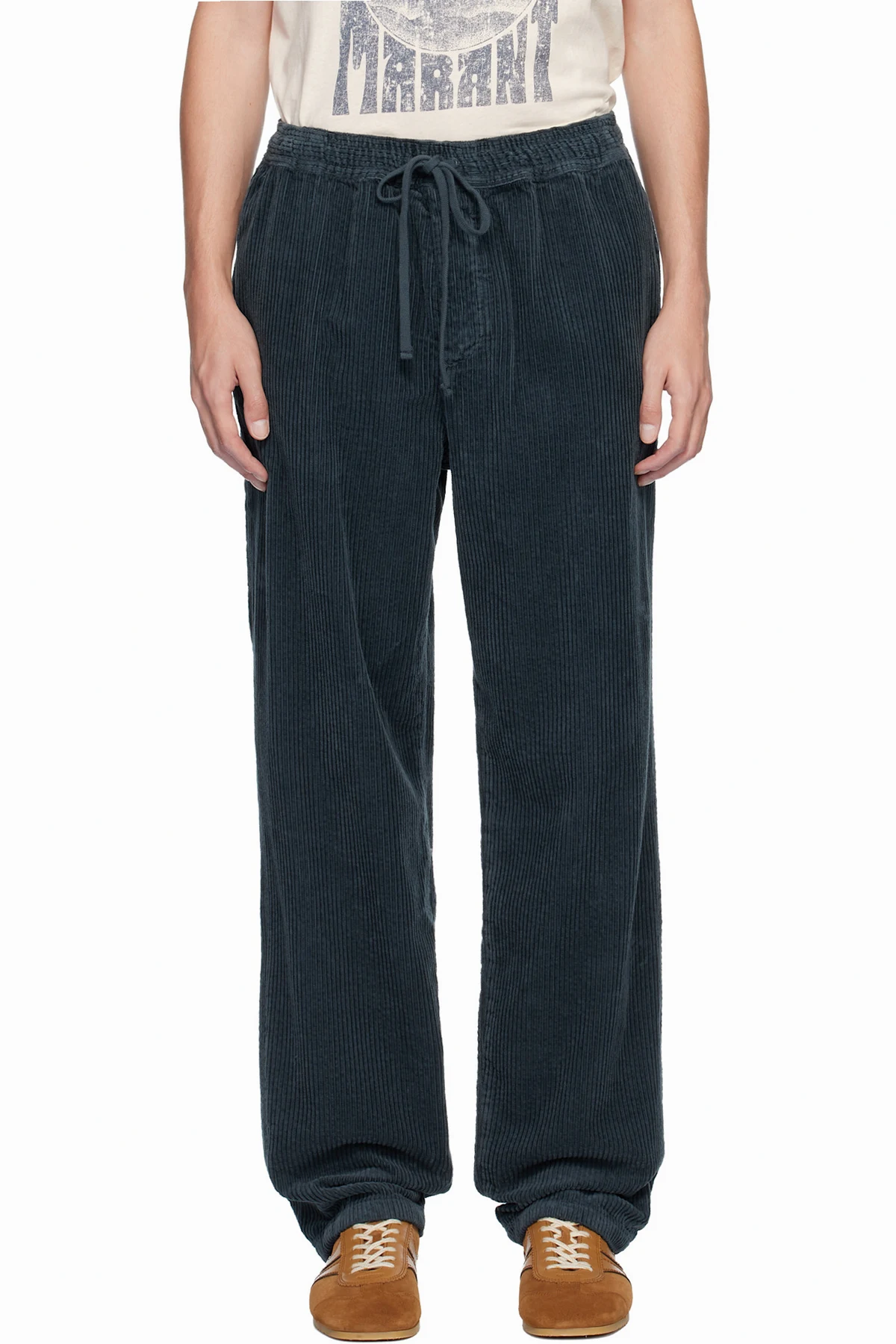 Navy Nirlen Trousers