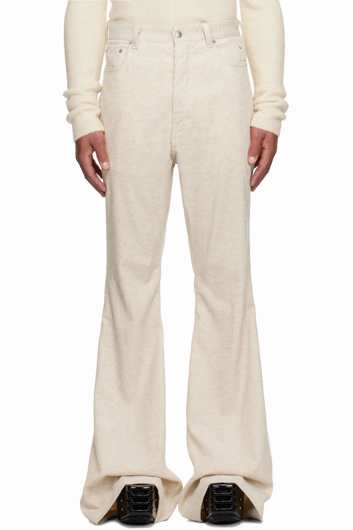 Off-White Concordians Bolan Bootcut Trousers