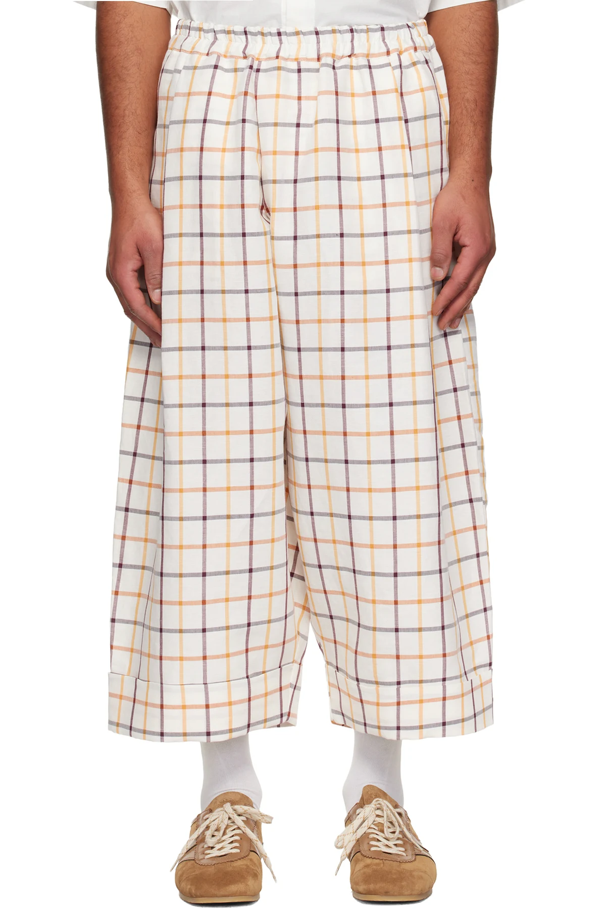 White 'The Baker' Trousers