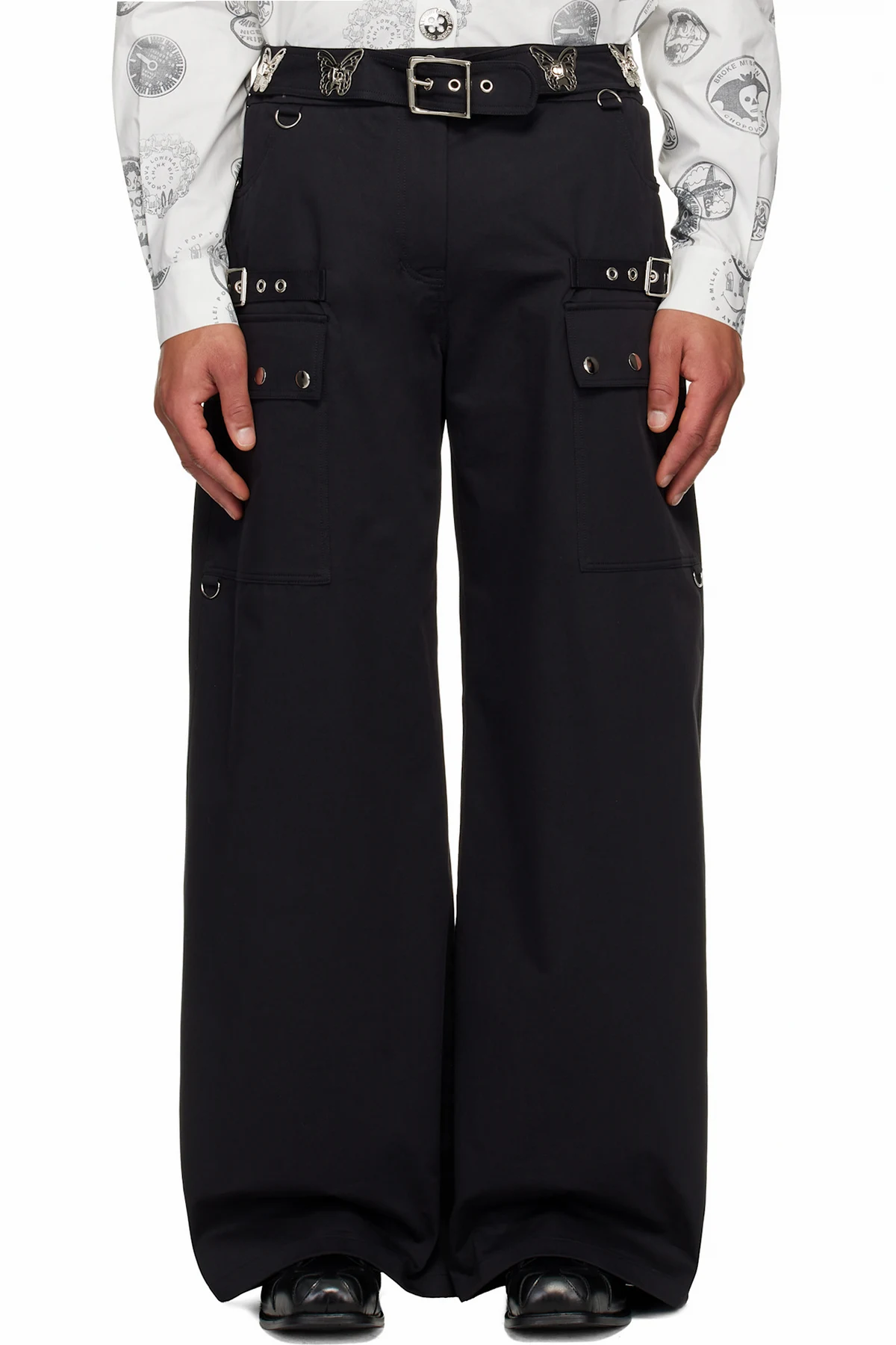 Black Thunderhull Trousers