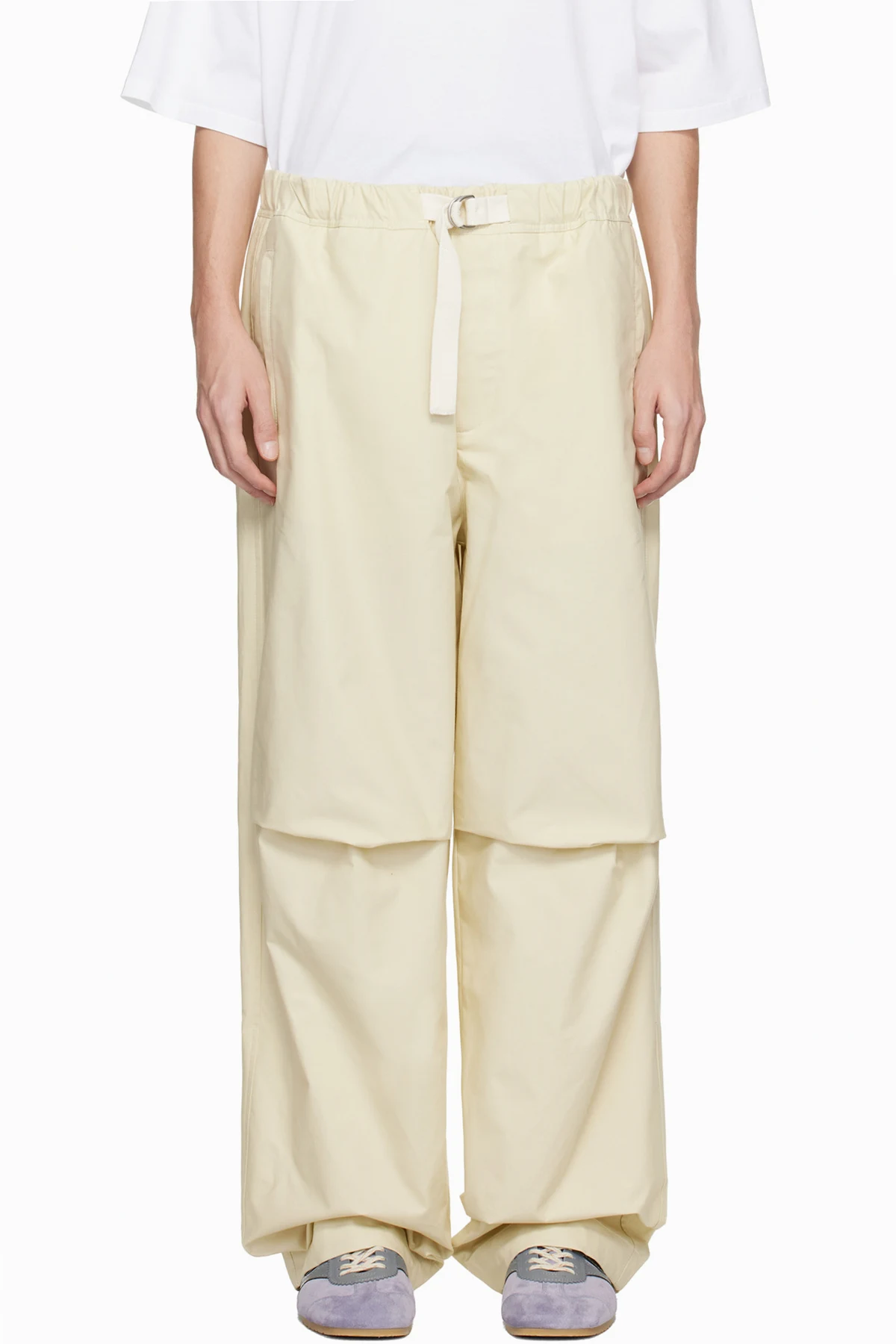 Off-White Cotton Trousers
