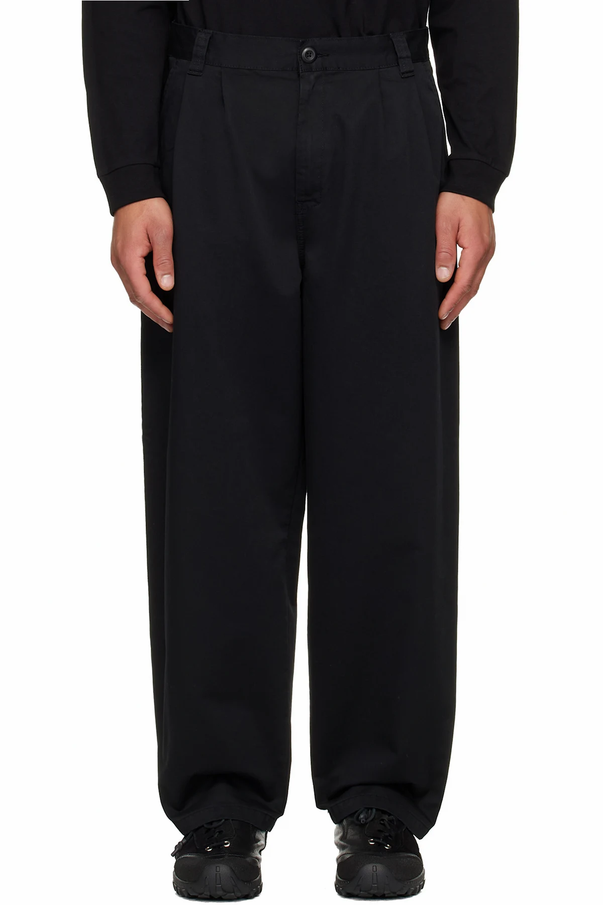 Black Merrick Trousers