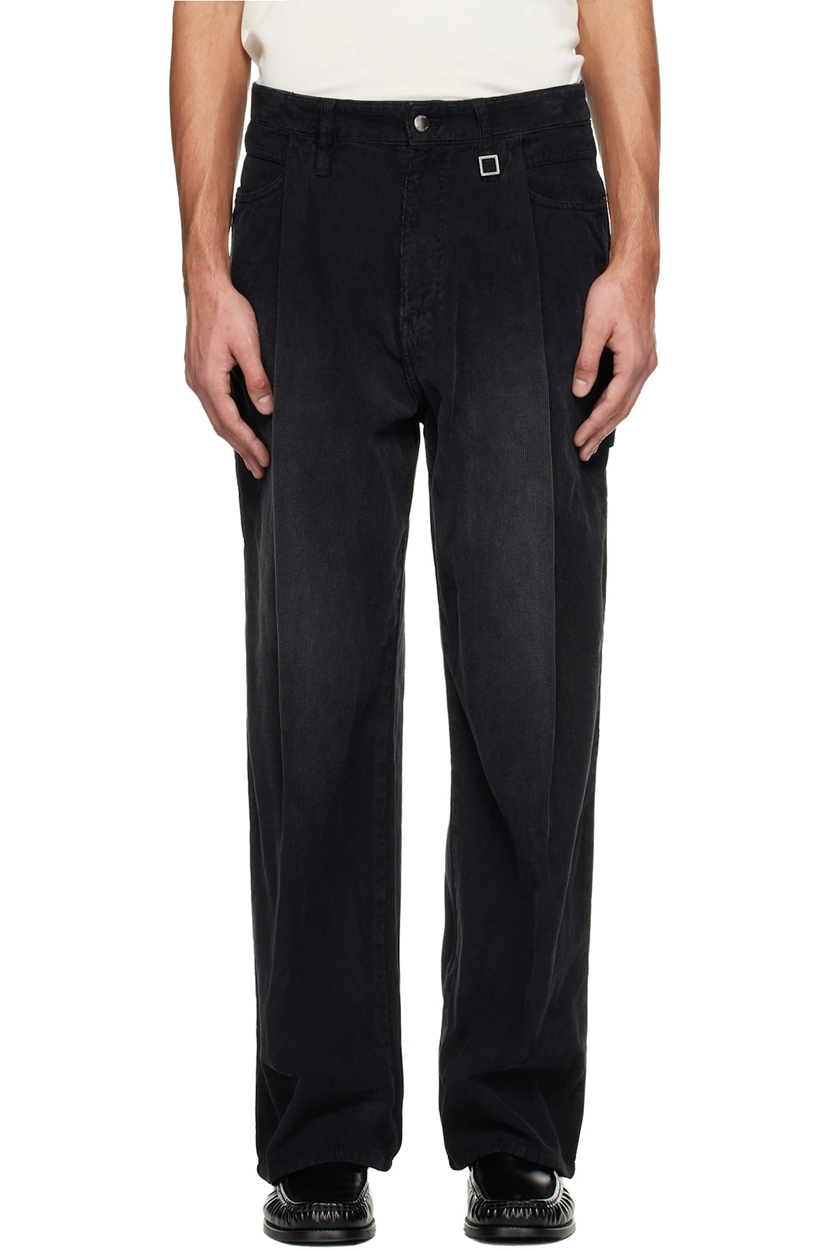 Black Corduroy Trousers