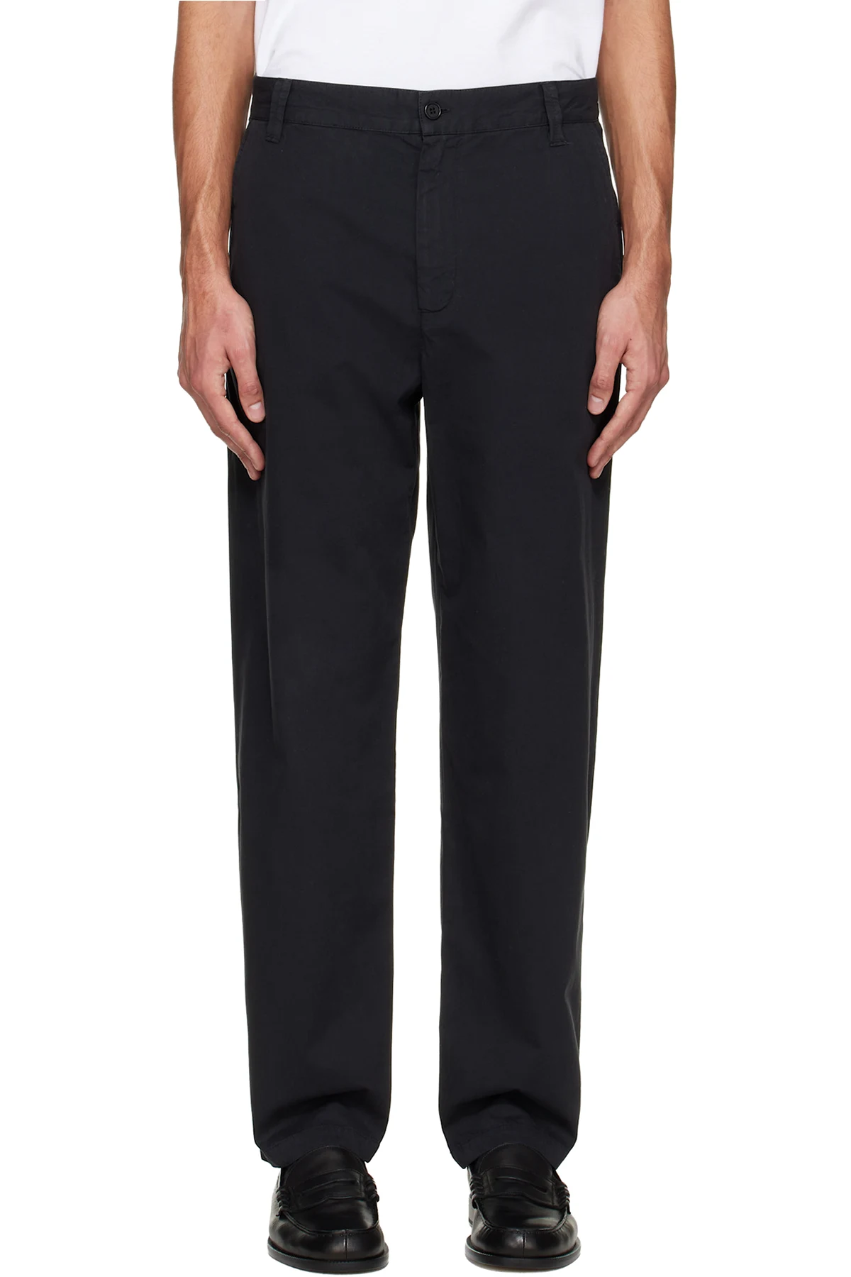 Black Lawrence Chino Trousers