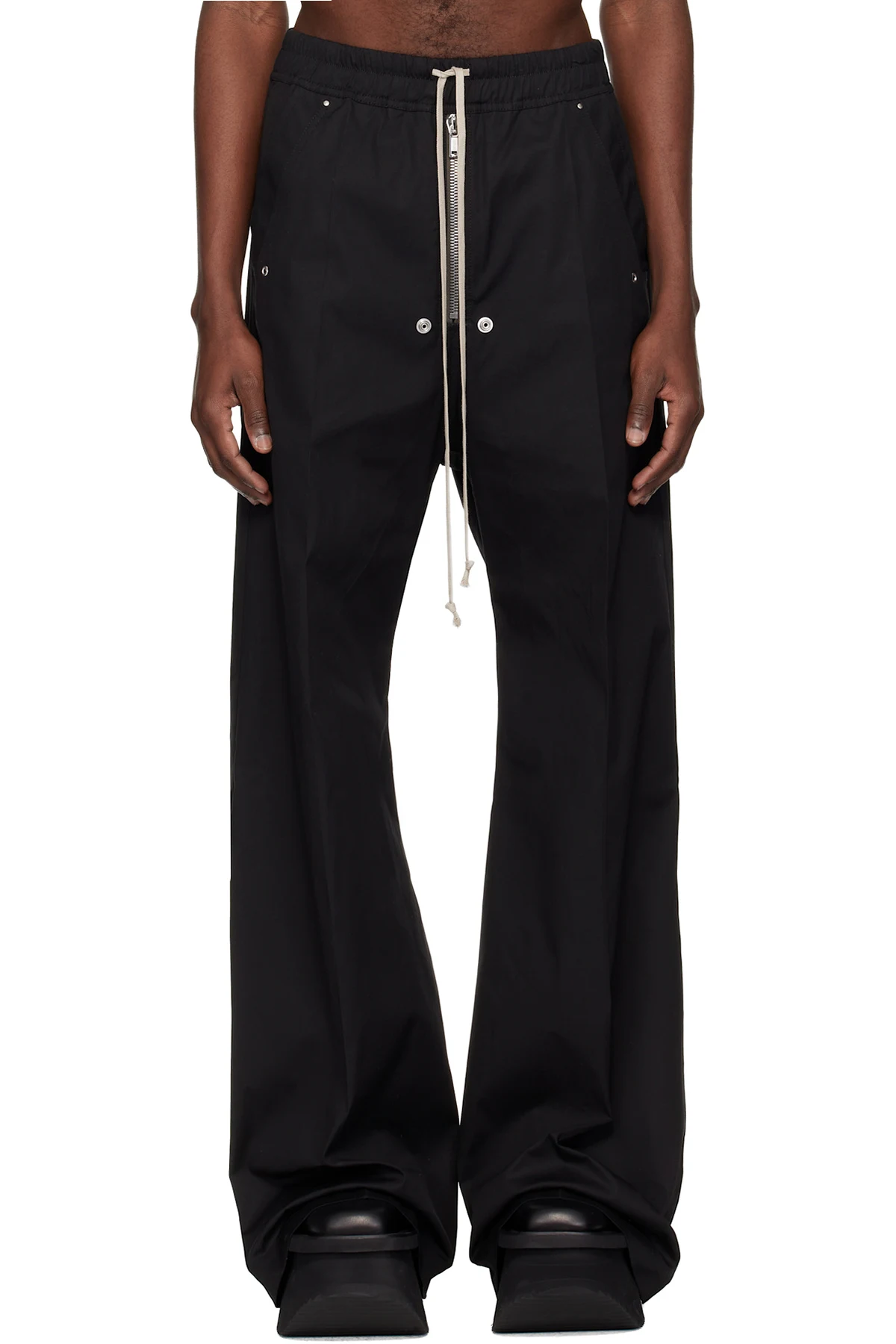 Black Temple Wide Bela Trousers