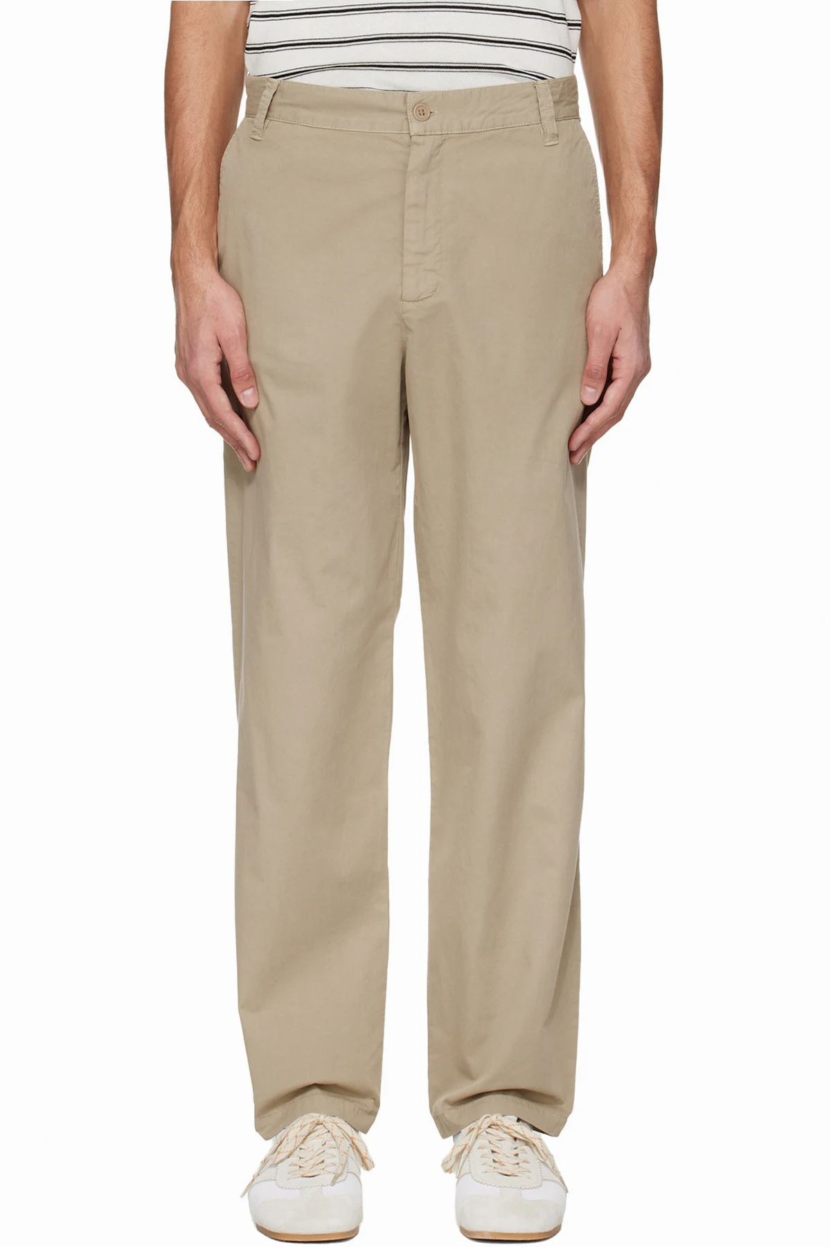 Beige Lawrence Trousers