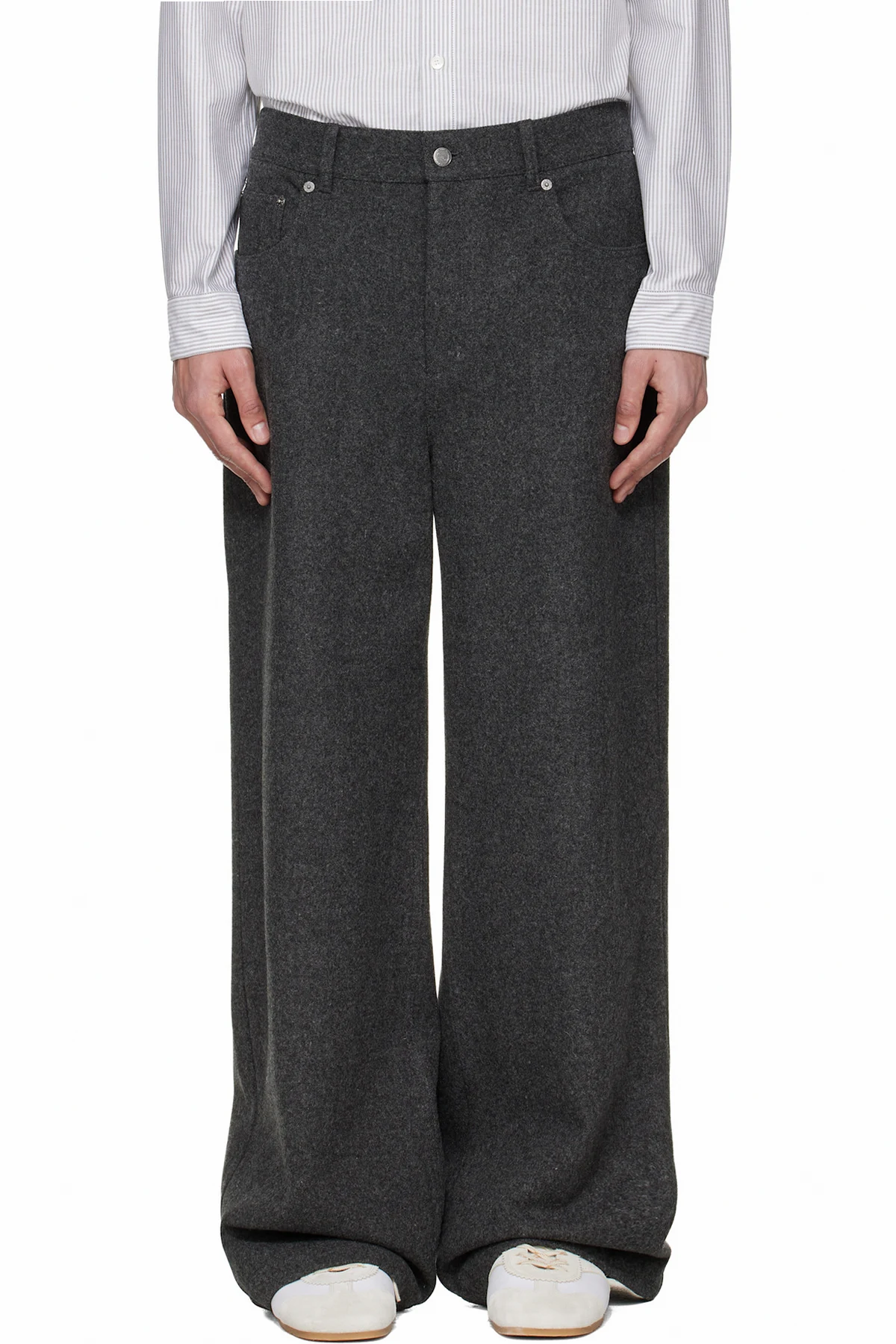 Gray Clyde Trousers