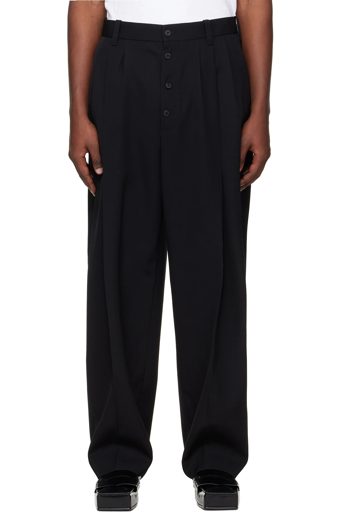 Black La Croisière 'The Fernando' Trousers
