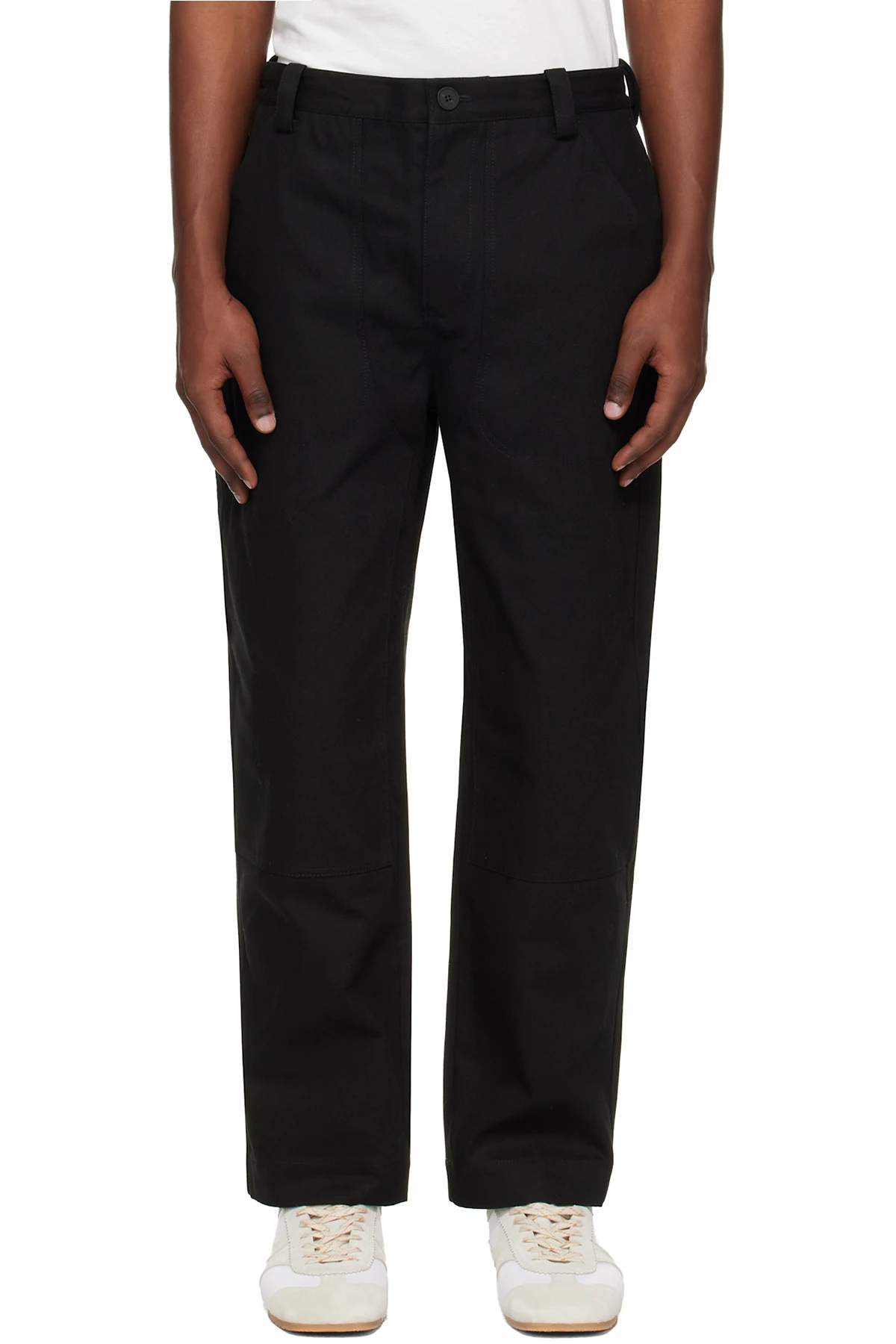 Black Denver Trousers