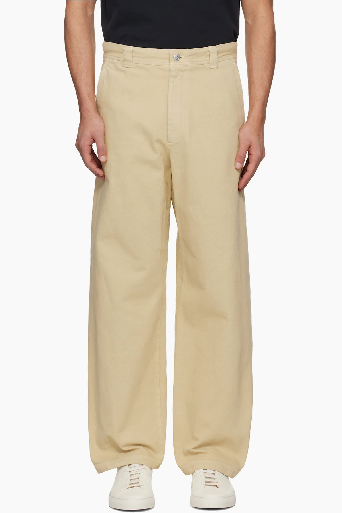 Beige Chino Trousers