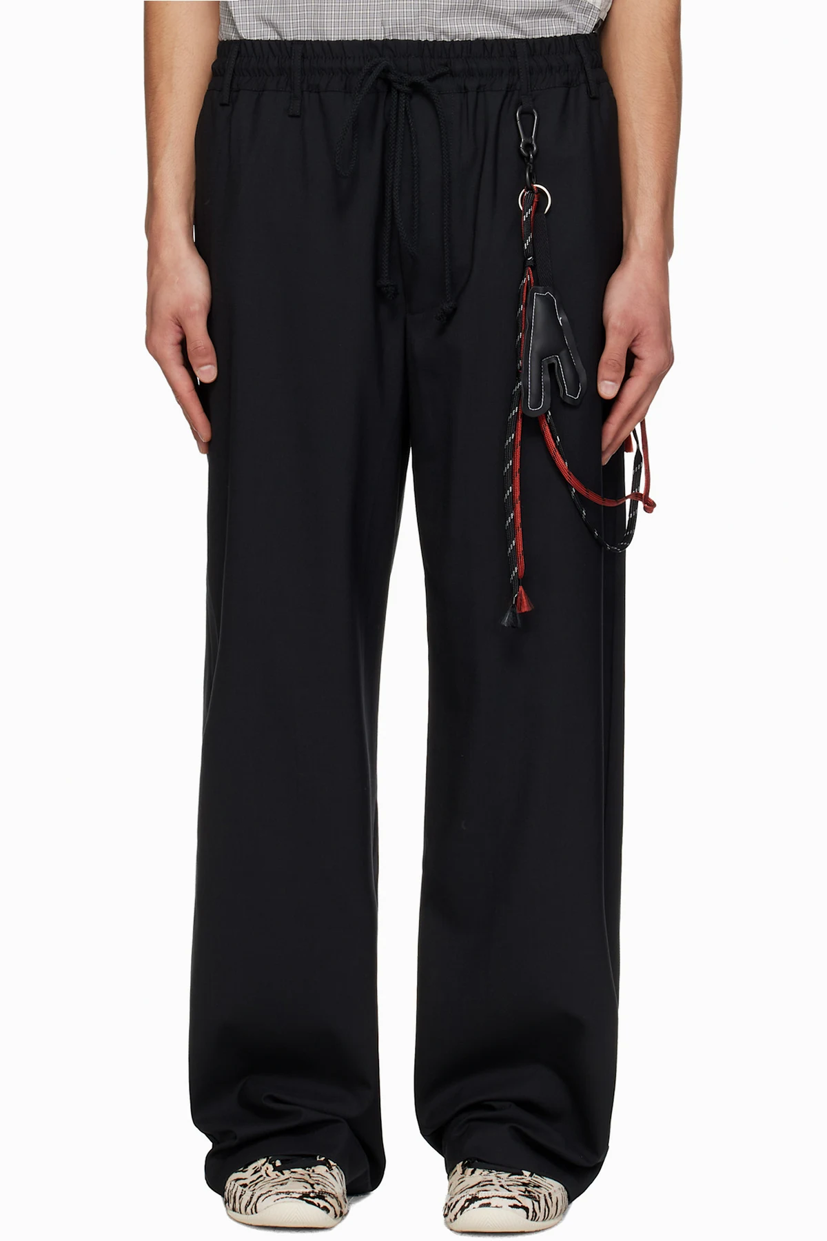 Black Relaxed Lounge Pants