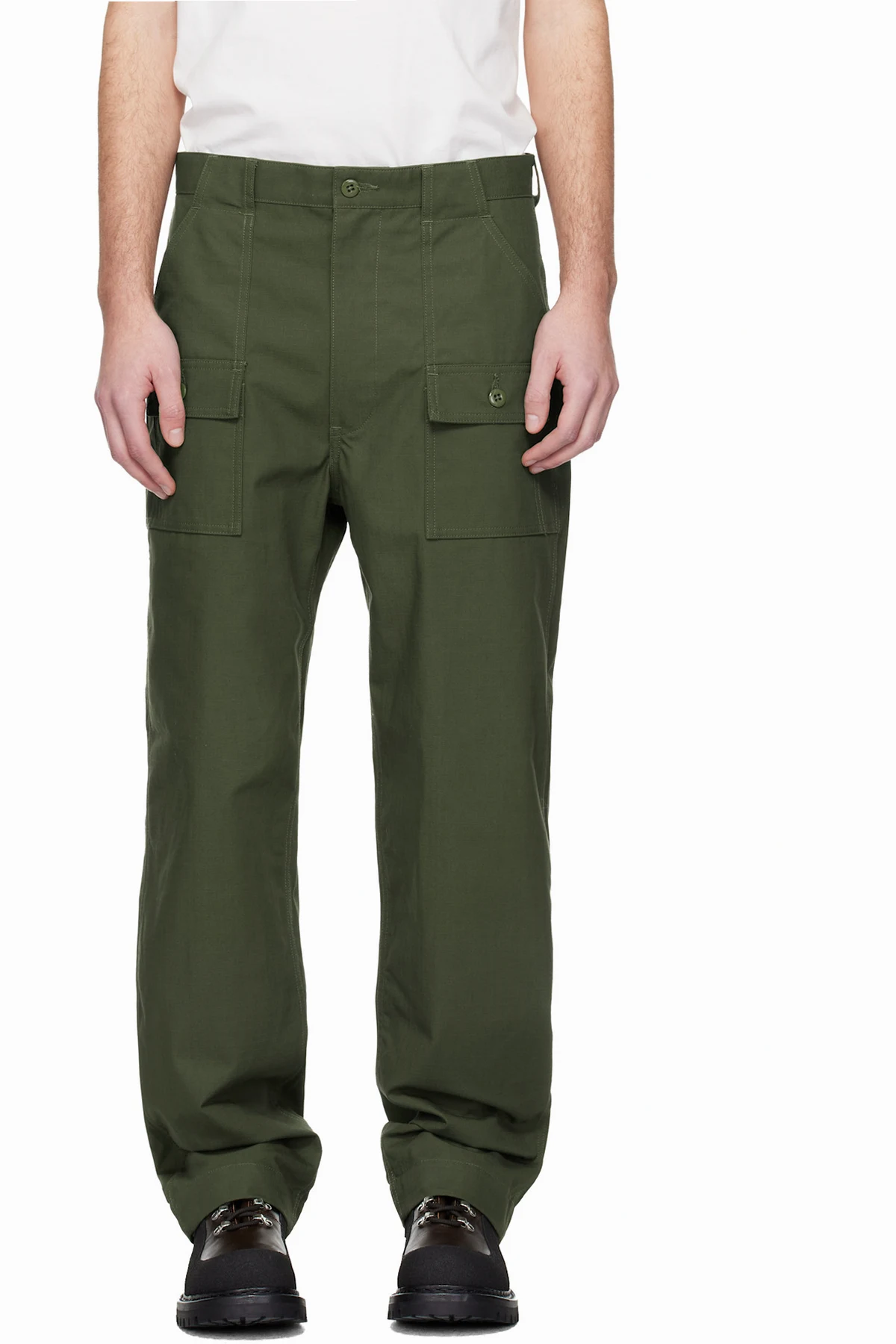 Khaki Bush Trousers