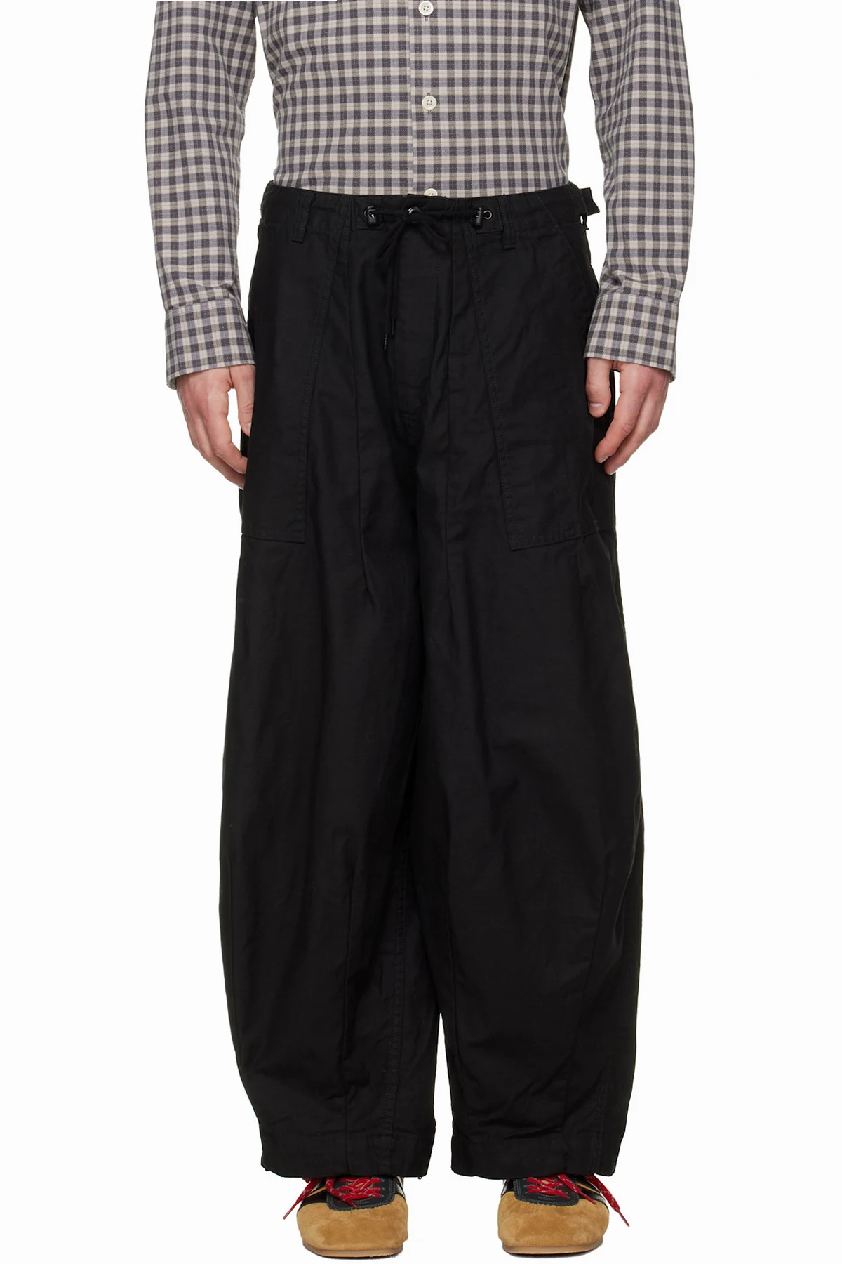 Black H.D. Fatigue Trousers