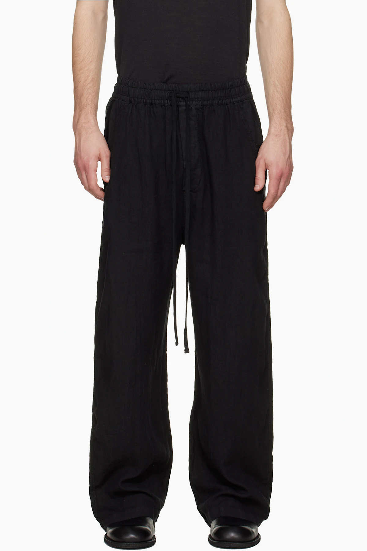 Black M P 35 Trousers