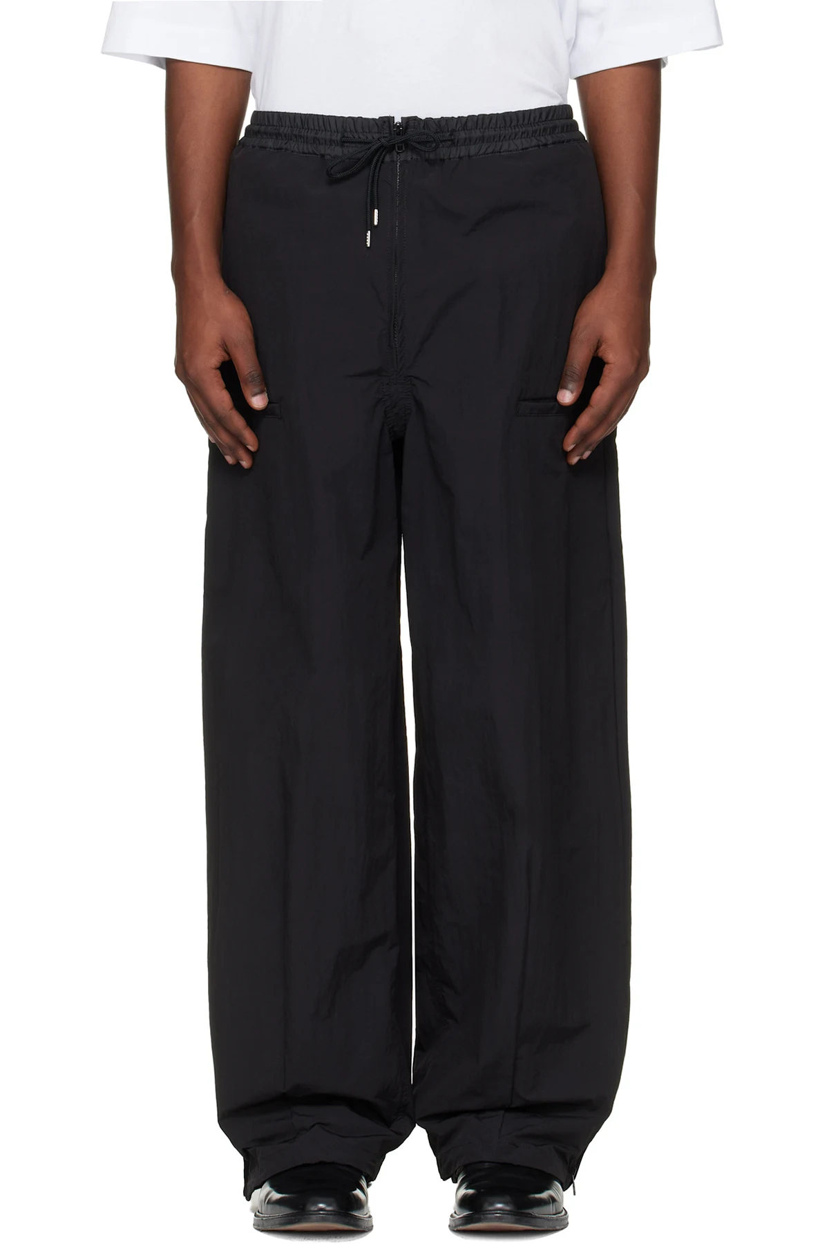 Black Ripstop Trousers