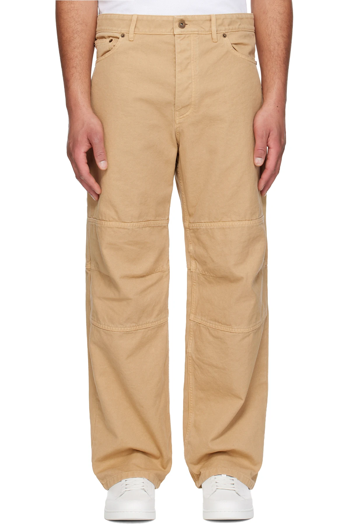 Beige Corban Trousers