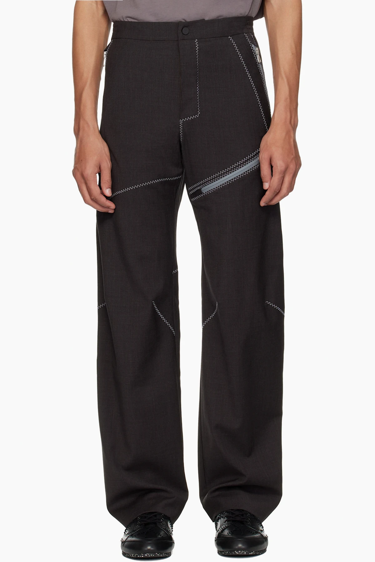 Brown Fosco Trousers