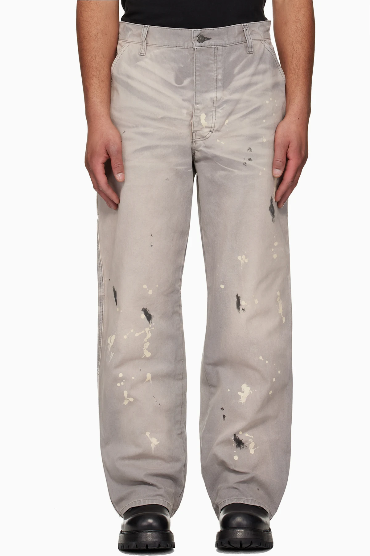 Gray Underground Painter Trousers