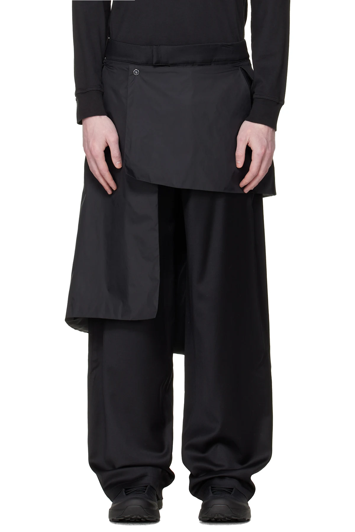 Black Levade Tailored Trousers