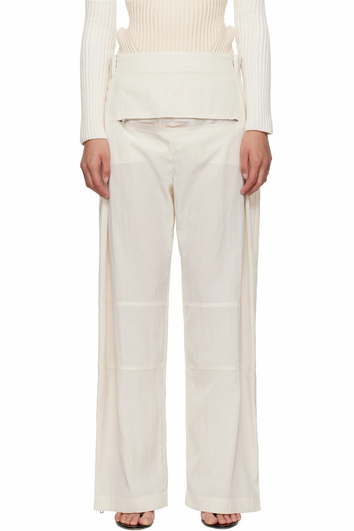Off-White Zip Trousers