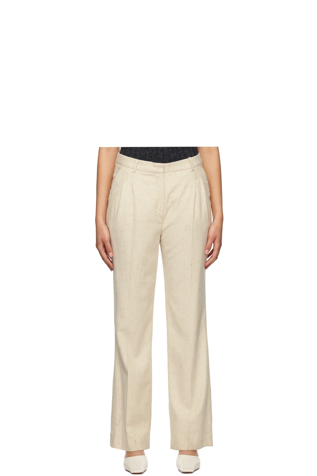 Beige Taranto Trousers