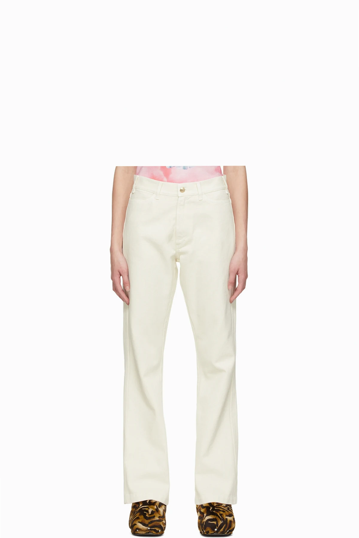 Off-White Flared Trousers