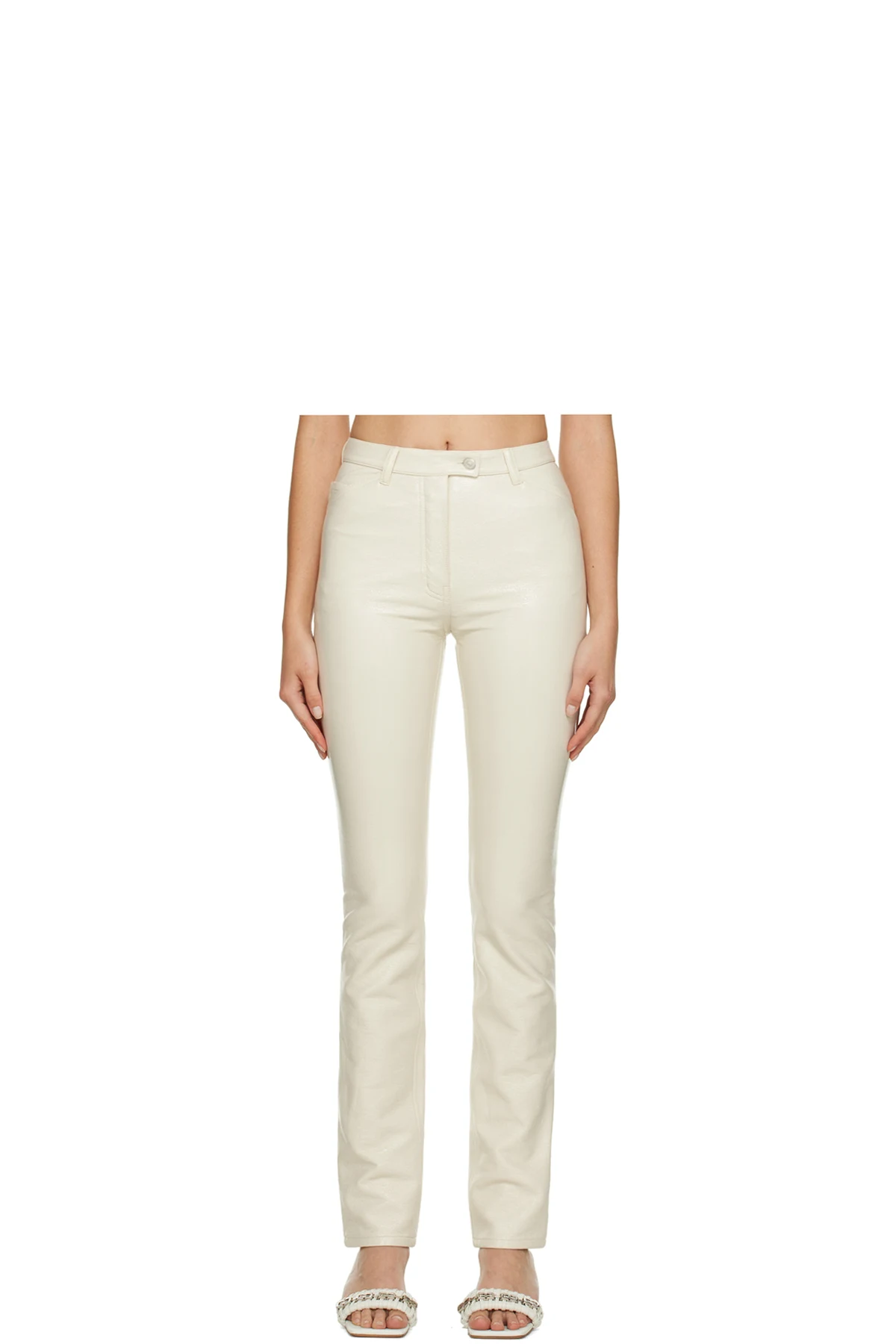 Off-White Slim-Fit Trousers