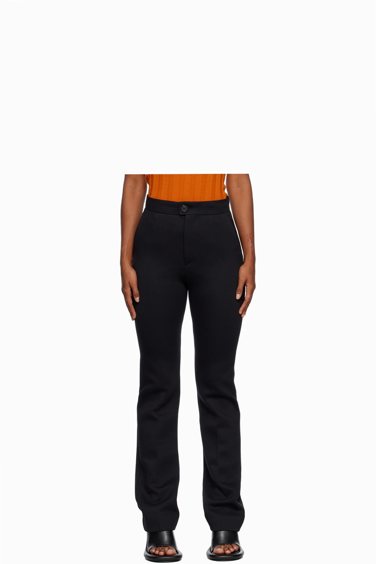 Black Four-Pocket Trousers