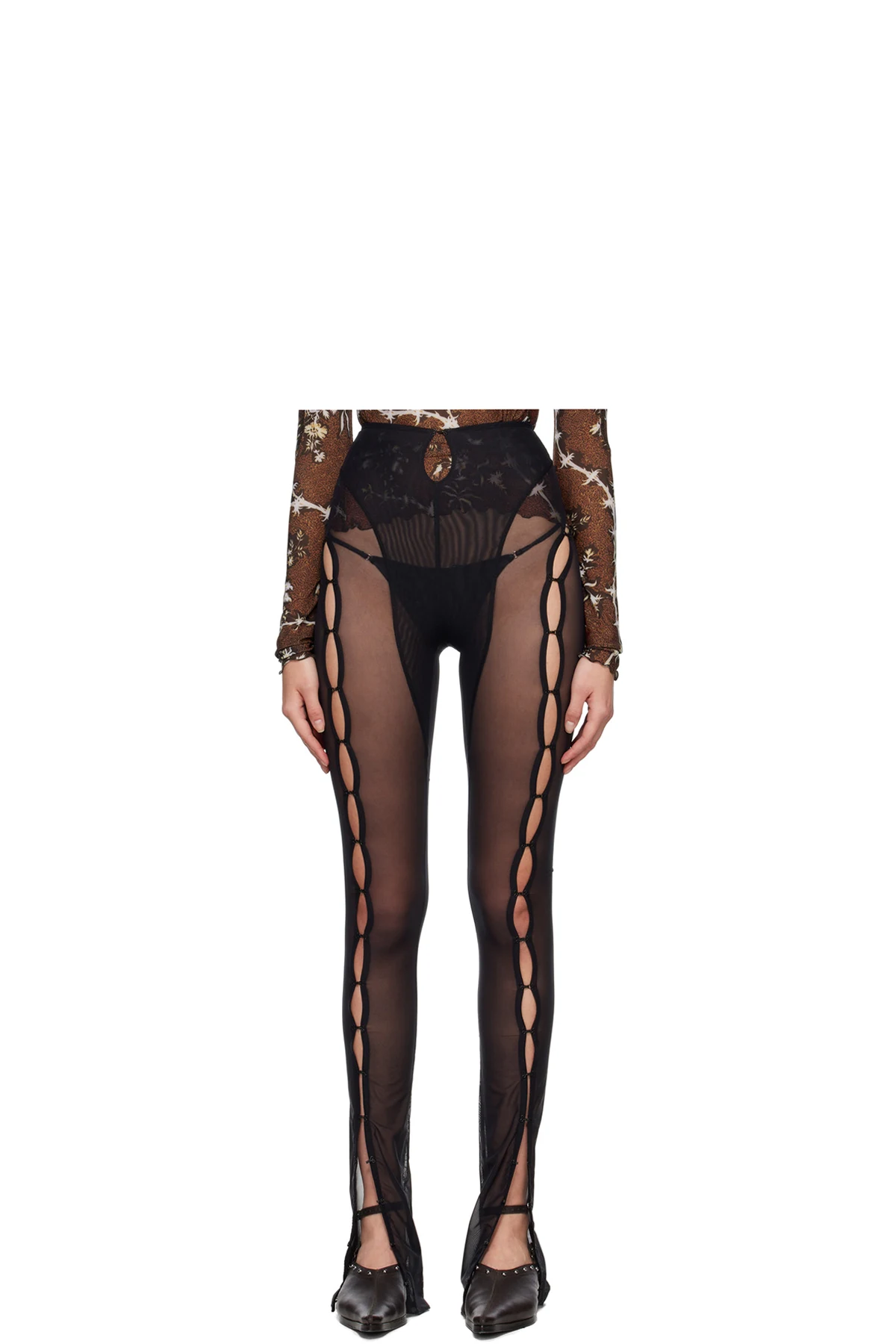 SSENSE Exclusive Black Shade Trousers