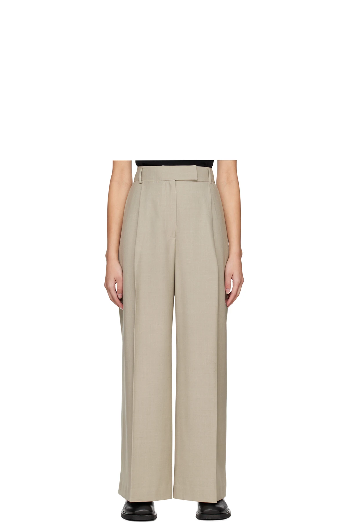 Beige Liz Trousers
