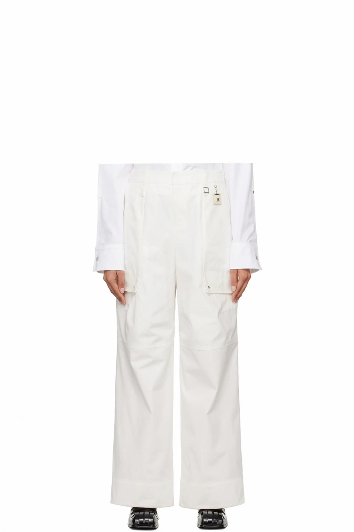 Off-White Paneled Trousers