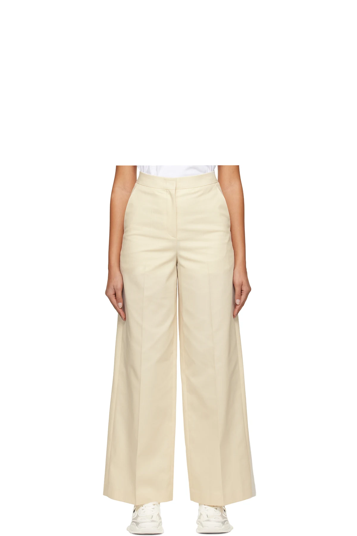 Off-White Creased Trousers