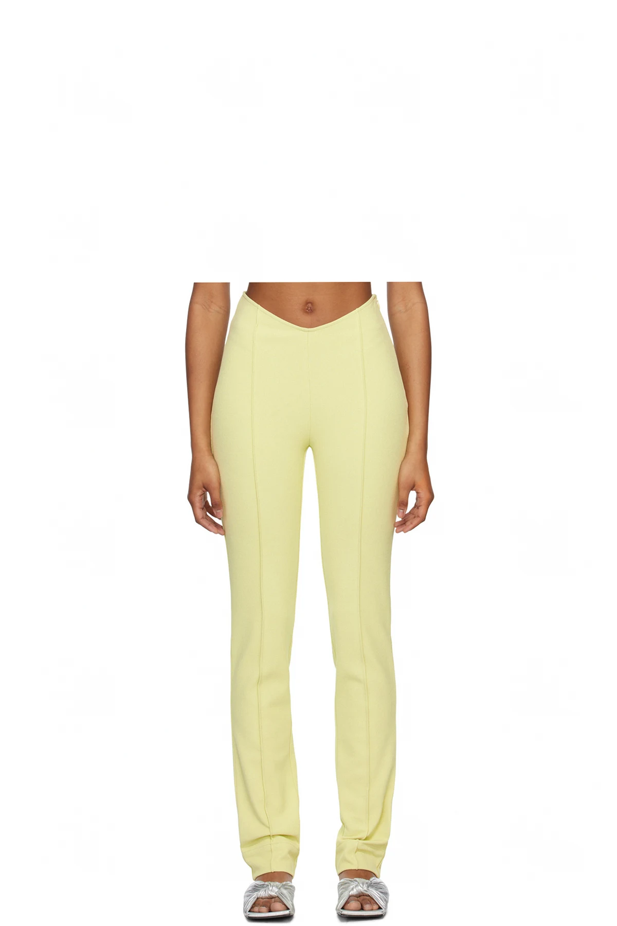 Green Slim-Fit Trousers